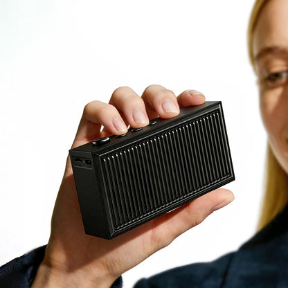 Coluna Bluetooth Acefast K9 Go, 7W, TWS, RGB, à prova de água, Preta