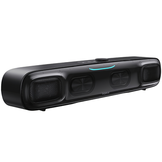 Boxa Bluetooth Baseus AeQur DS10 Mini Soundbar, 2 x 10W, RGB, Neagra A20054402111-01