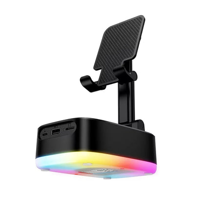 Borofone BR200 Marea 2in1 Bluetooth Speaker, 5W, TWS, RGB, Black