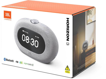 Coluna Bluetooth JBL Horizon 3, 2 x 5W, Som Pro, Cinzento JBLHORIZON3GRY