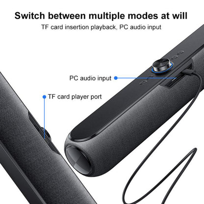 Coluna Bluetooth Yesido YSW42, 20W, Preta