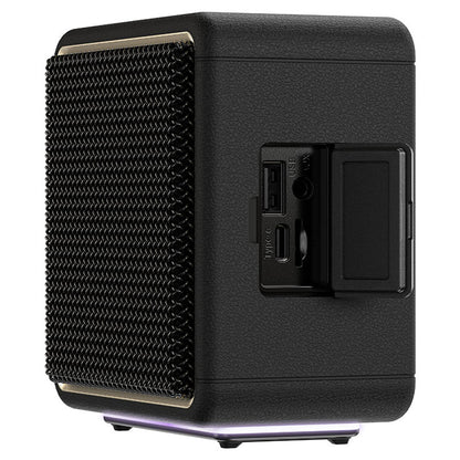 Coluna Portátil Bluetooth Acefast K3 Nano, 1 x 30W - 1 x 16W, RGB, à Prova de Água, Preta