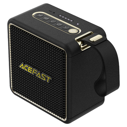 Coluna Portátil Bluetooth Acefast K3 Nano, 1 x 30W - 1 x 16W, RGB, à Prova de Água, Preta