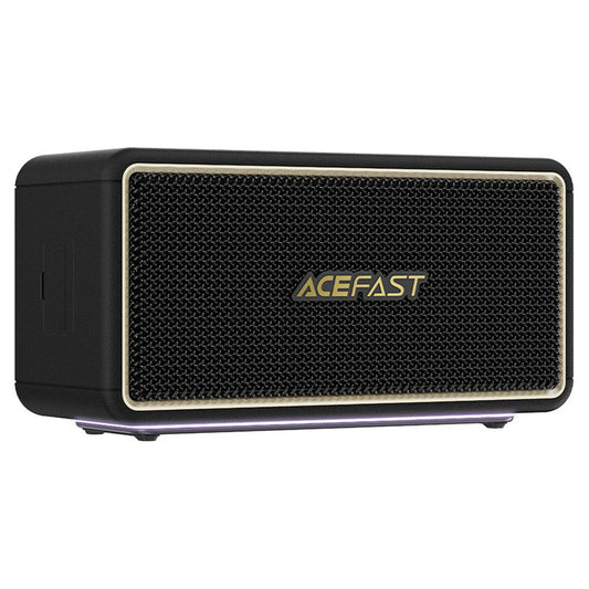 Coluna Bluetooth Acefast K3 Ultra, 120W, RGB, à prova de água, Preta