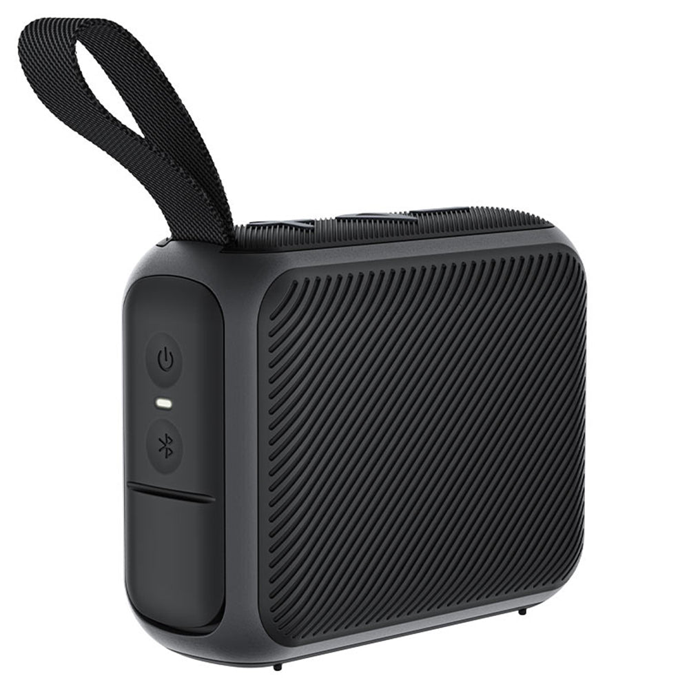 Coluna Portátil Bluetooth Acefast K4 Go, 5W, à Prova de Água, Preta