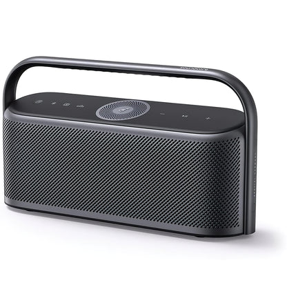 Altifalante portátil Bluetooth Anker SoundCore Motion X600, 50W, à prova de água, preto, Bluetooth, 50W, à prova de água, preto, Recondicionado A3130011 