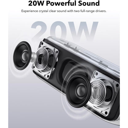 Coluna Bluetooth Anker SoundCore Select 2S, 20W, à prova de água, Preta A3171011