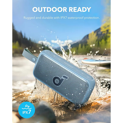 Altifalante portátil Bluetooth Anker SoundCore Motion 300, 30W, TWS, à prova de água, azul A3135031 
