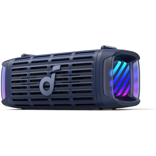 Coluna Portátil Bluetooth Anker SoundCore Boom 3i, 50W, RGB, à Prova de Água, Azul D5100030