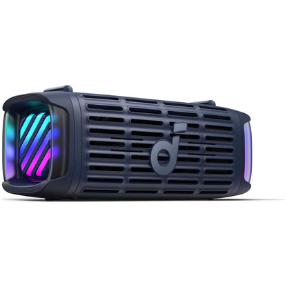 Coluna Portátil Bluetooth Anker SoundCore Boom 3i, 50W, RGB, à Prova de Água, Azul D5100030