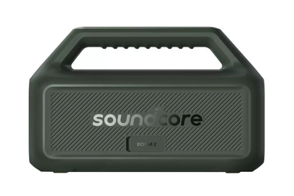 Coluna Portátil Bluetooth Anker SoundCore Boom 2 Nova Versão, 80W, TWS, RGB, À Prova de Água, Verde A3138062
