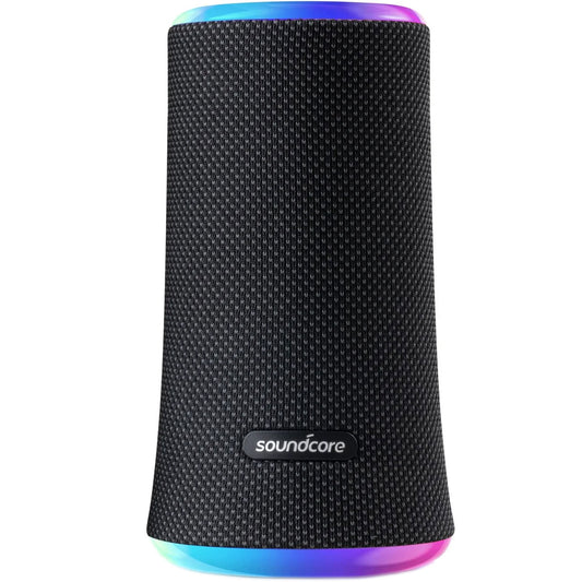 Coluna Bluetooth Anker SoundCore Flare 2, 20W, RGB, à prova de água, Preta A3165G11