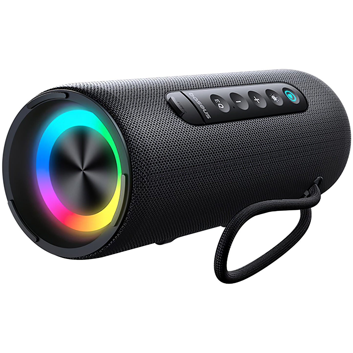 Altifalante Bluetooth portátil Baseus AeQur V020, 2 x 7,5 W, TWS, RGB, à prova de água, preto A20067900117-00 