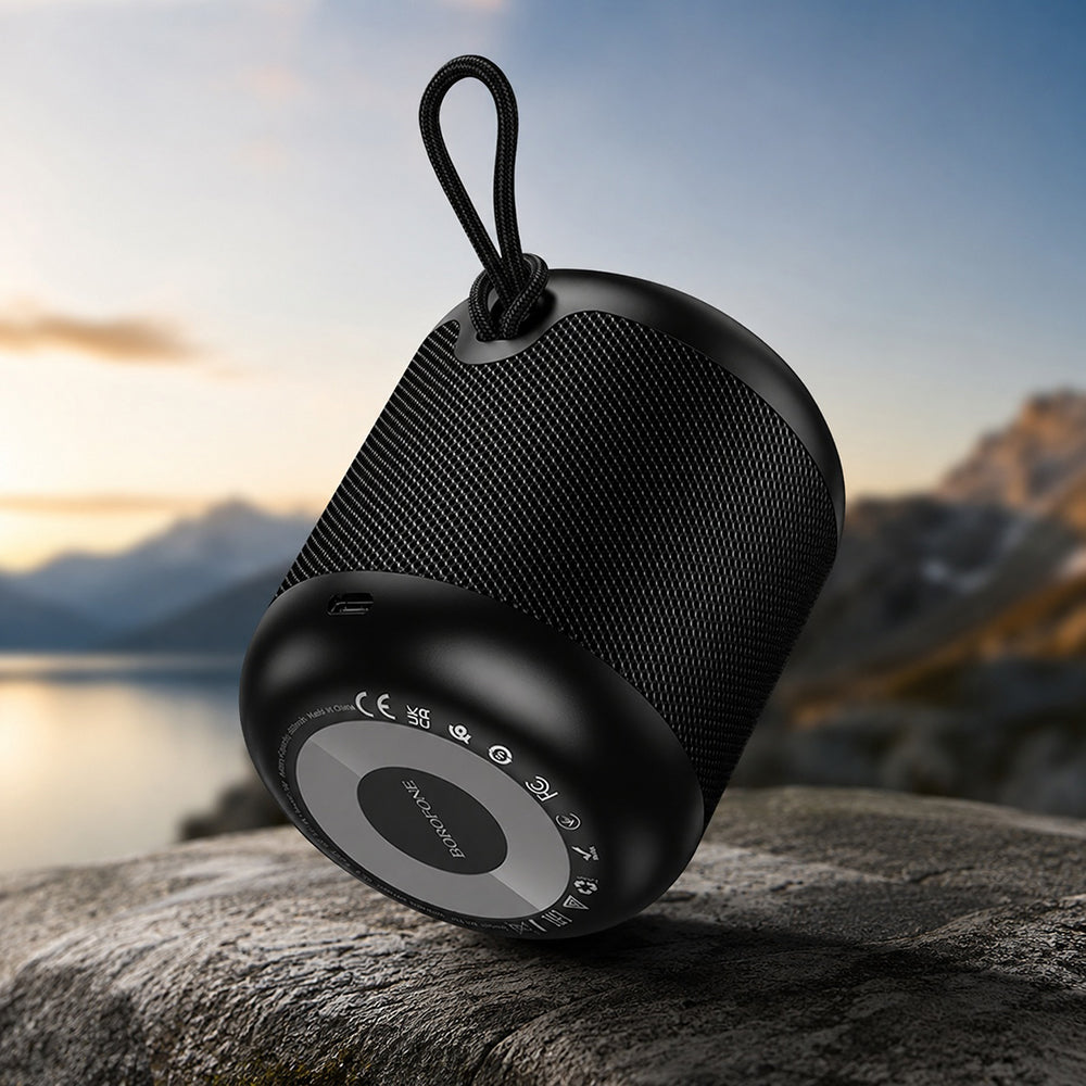 Coluna Portátil Bluetooth Borofone BR102 Gratificado, 5W, TWS, Preta