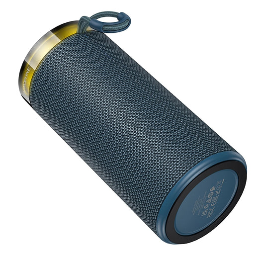 Coluna Portátil Bluetooth Borofone BR105 Loud, 10W, TWS, RGB, Azul Marinho