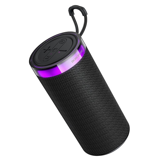 Coluna Portátil Bluetooth Borofone BR105 Loud, 10W, TWS, RGB, Cinzento