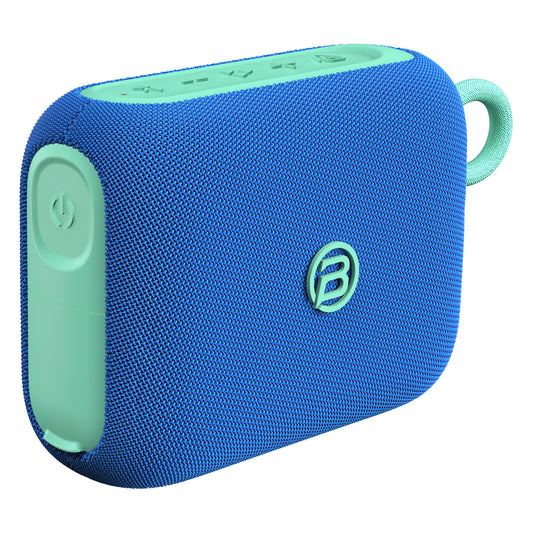 Coluna Portátil Bluetooth Bugani Rove Go 5, 12W, TWS, À Prova de Água, Azul