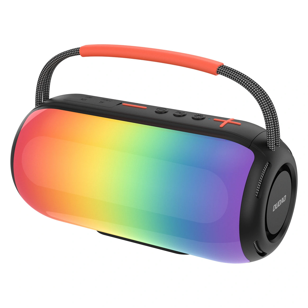 Coluna Portátil Bluetooth Dudao Y21, 2 x 5W, TWS, RGB, Preta