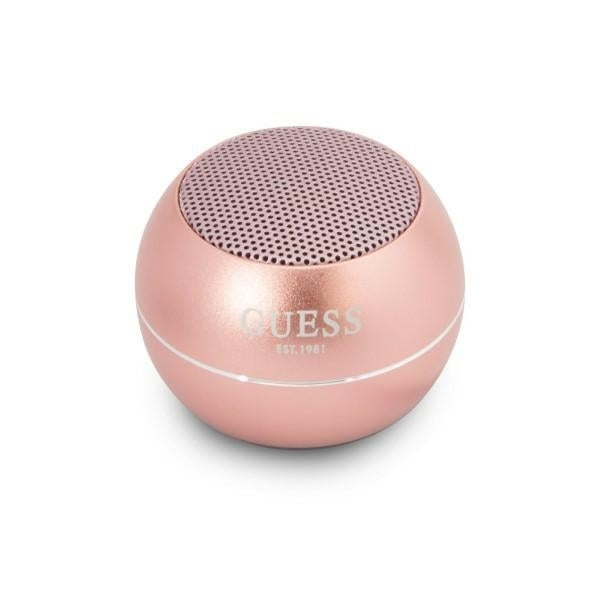 Coluna Portátil Bluetooth Guess, 3W, Rosa