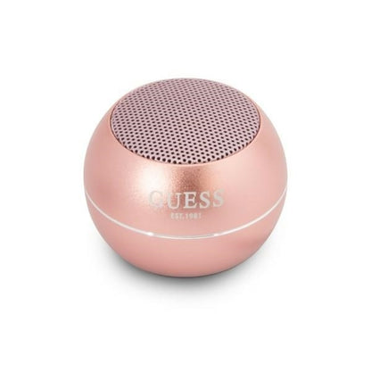 Coluna Portátil Bluetooth Guess, 3W, Rosa