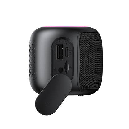 Coluna Portátil Bluetooth HAVIT SK809BT, 7W, RGB, à Prova de Água, Preta