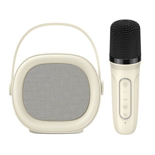 Coluna Portátil Bluetooth HAVIT SK819BT Karaoke, 5W, Bege