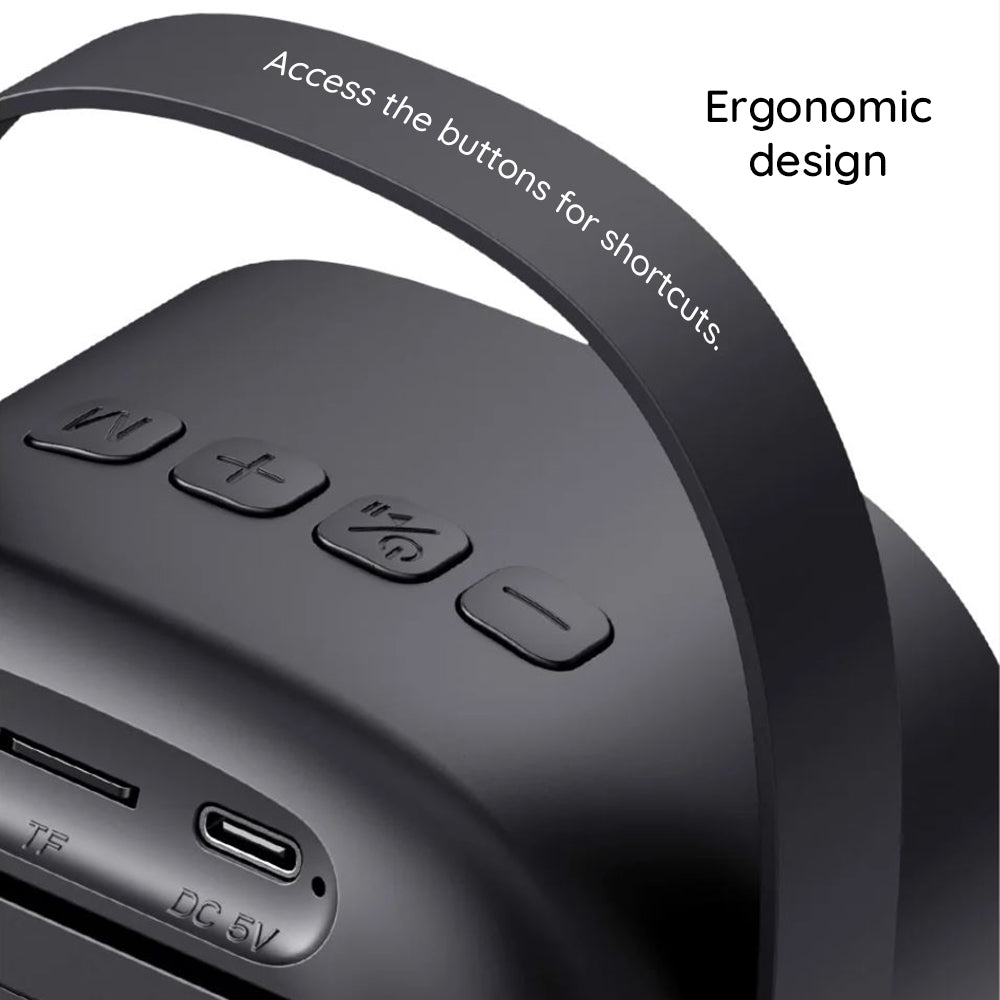 Coluna Portátil Bluetooth HAVIT SK819BT Karaoke, 5W, Preta