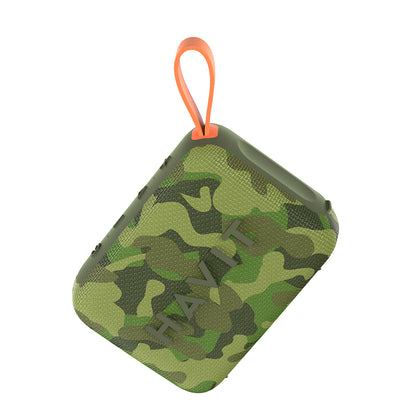 HAVIT SK874BT Portable Bluetooth Speaker, 8W, Waterproof, Camouflage