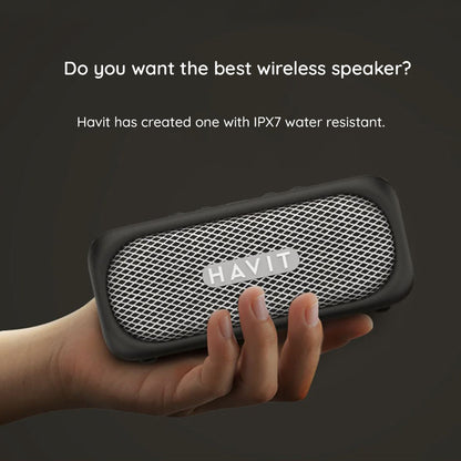 Coluna Bluetooth HAVIT SK905BT, 20W, à prova de água, Bege