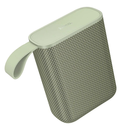 Coluna Portátil Bluetooth HOCO HC34, 5W, TWS, à Prova de Água, Verde