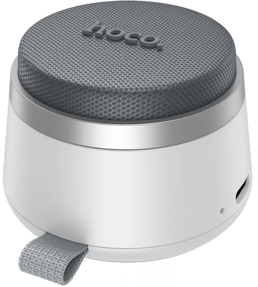 Coluna Portátil Bluetooth HOCO HC43 Mini Magnética, 8W, TWS, Branca