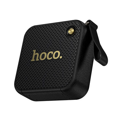 Coluna Portátil Bluetooth HOCO HT1, 8W, TWS, Preta