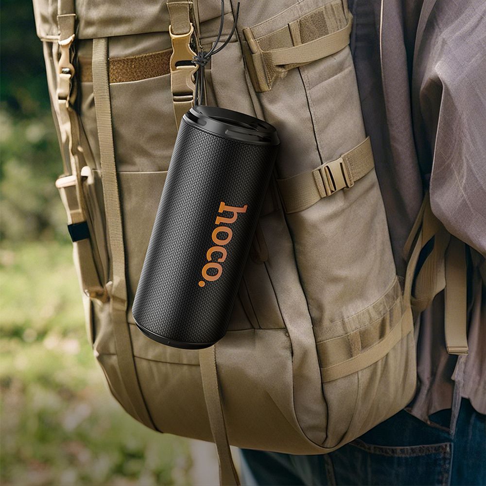 Coluna Portátil Bluetooth HOCO HC27, 2 x 8W, Preta