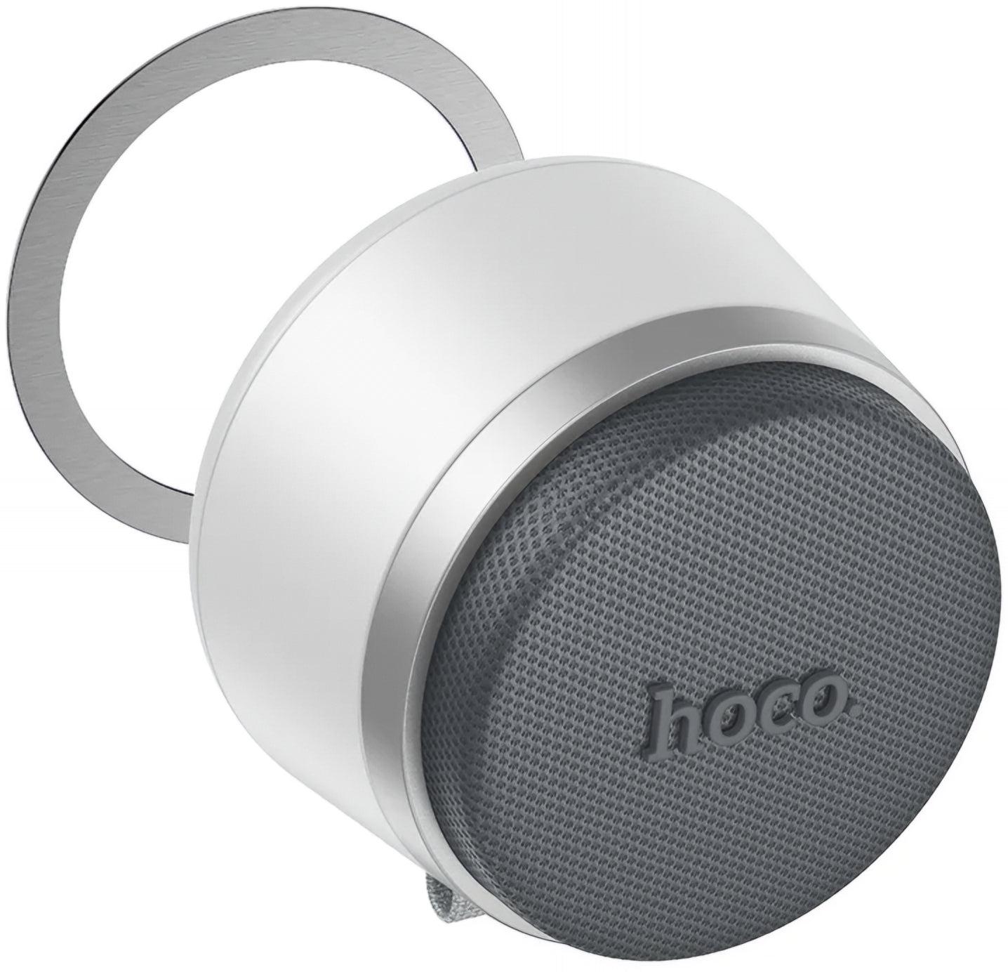 Coluna Portátil Bluetooth HOCO HC43 Mini Magnética, 8W, TWS, Branca