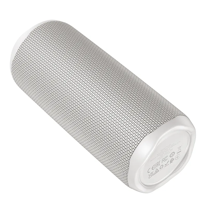 Coluna Portátil Bluetooth HOCO HC50, 8W, TWS, RGB, à prova de água, Branca