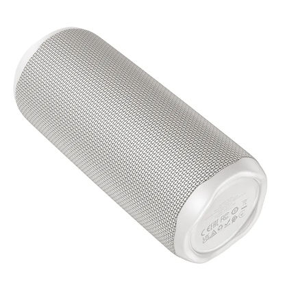 Coluna Portátil Bluetooth HOCO HC50, 8W, TWS, RGB, à prova de água, Branca