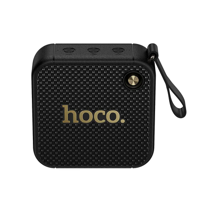 Coluna Portátil Bluetooth HOCO HT1, 8W, TWS, Preta