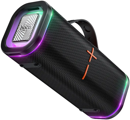 HOCO HC51 Portable Bluetooth Speaker, 30W, TWS, RGB, Black