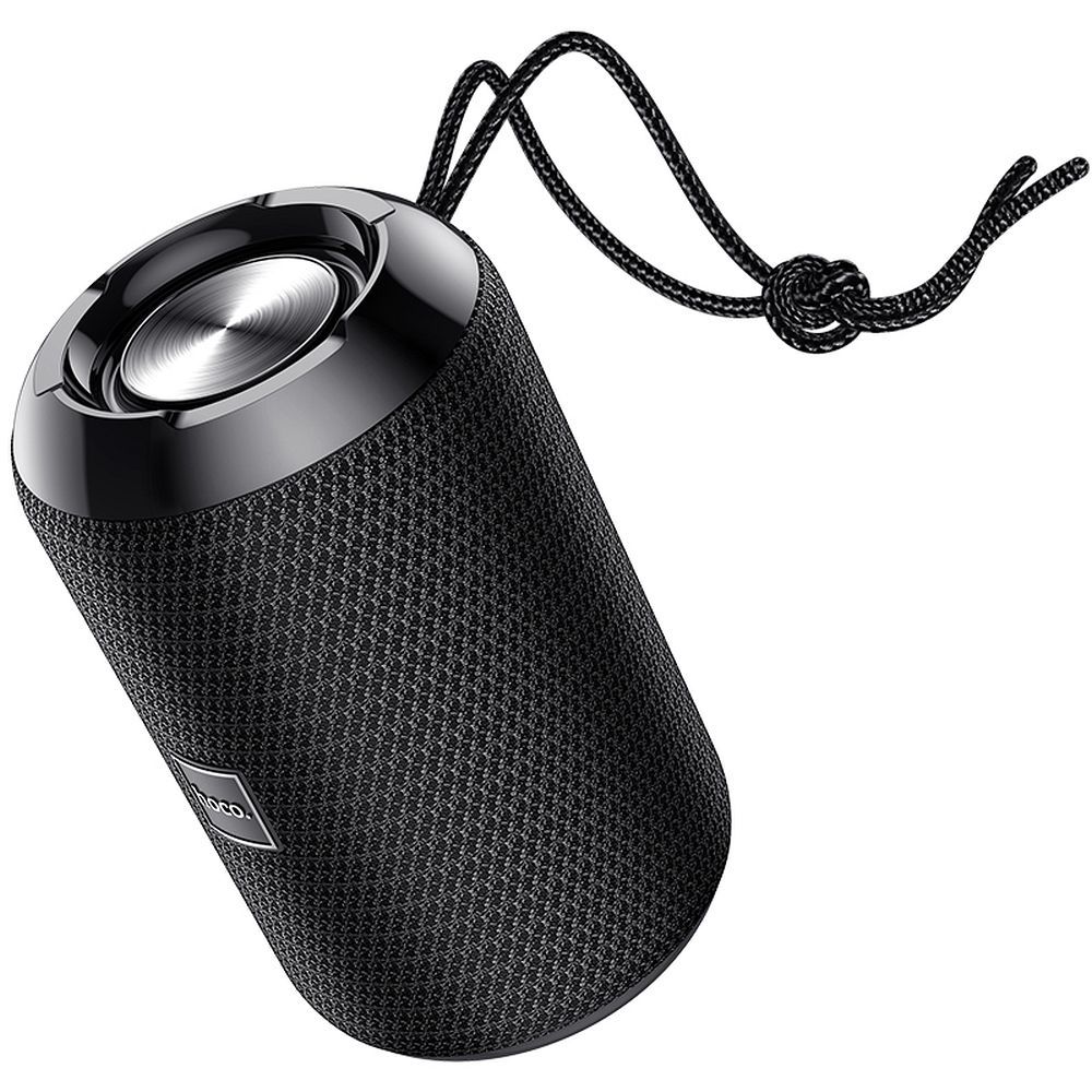 Coluna Portátil Bluetooth HOCO HC1, 5W, TWS, à Prova de Água, Preta