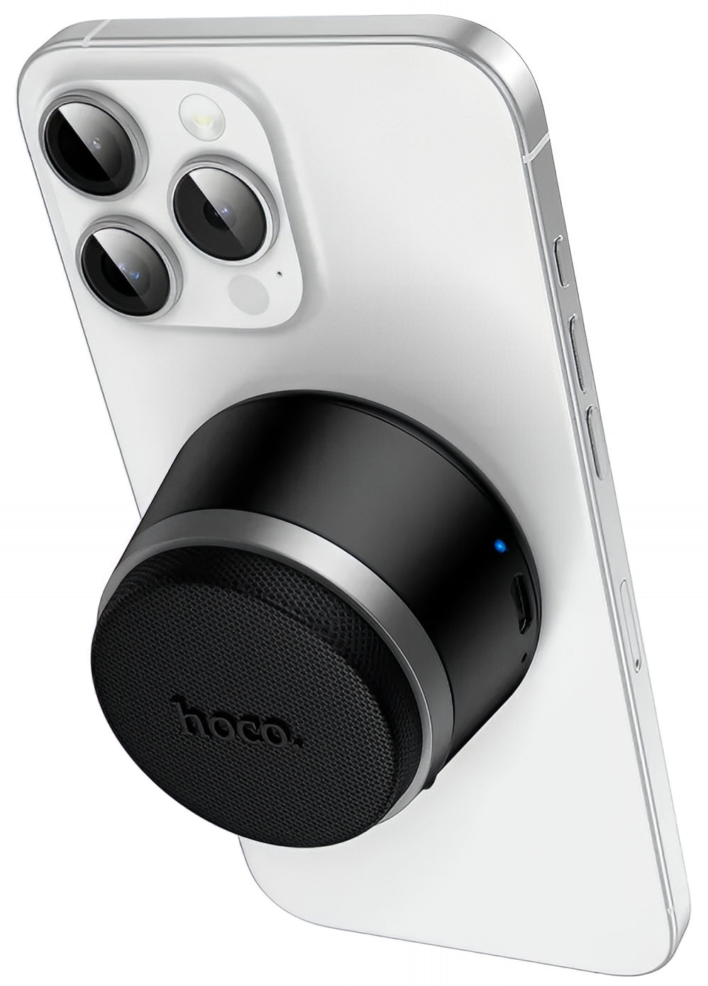 Coluna Portátil Bluetooth HOCO HC43 Mini Magnética, 8W, TWS, Preta