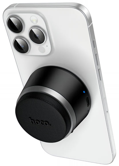 Coluna Portátil Bluetooth HOCO HC43 Mini Magnética, 8W, TWS, Preta