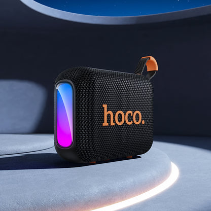 Coluna Portátil Bluetooth HOCO HC31, 10W, TWS, RGB, à prova de água, Preta