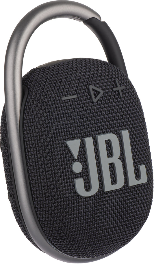 Altifalante Bluetooth portátil JBL Clip 4, 5 W, som profissional, à prova de água, preto JBLCLIP4BLK