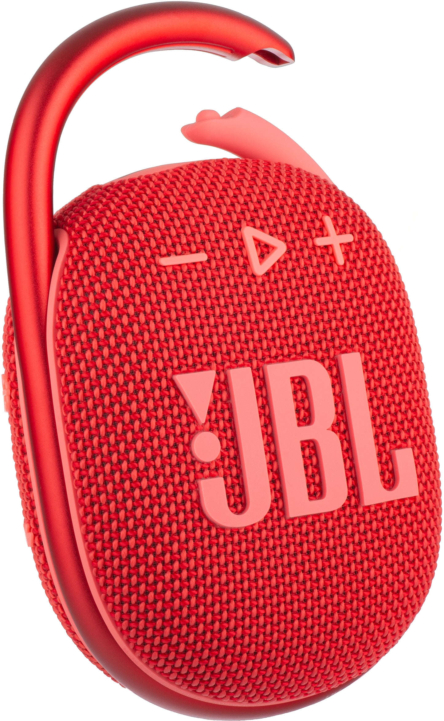 Altifalante Bluetooth portátil JBL Clip 4, 5 W, som profissional, à prova de água, cor-de-rosa, recondicionado JBLCLIP4RED