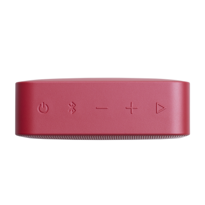 JBL Go Essential 2 Portable Bluetooth Speaker, 3.1W, Pro Sound, Waterproof, Red JBLGOES2REDCN