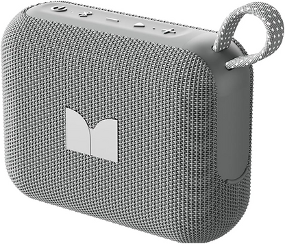 Coluna Portátil Bluetooth Monster Cube 1, 12W, TWS, À prova de água, Cinzento