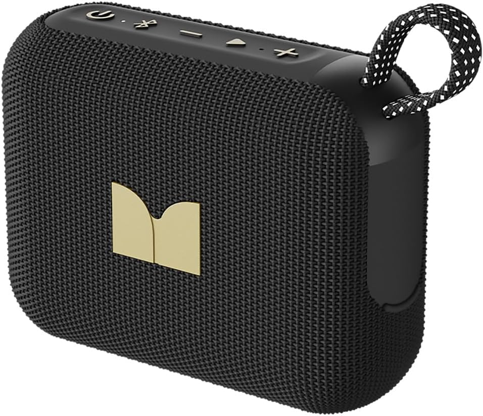 Coluna Portátil Bluetooth Monster Cube 1, 12W, TWS, À Prova de Água, Preta