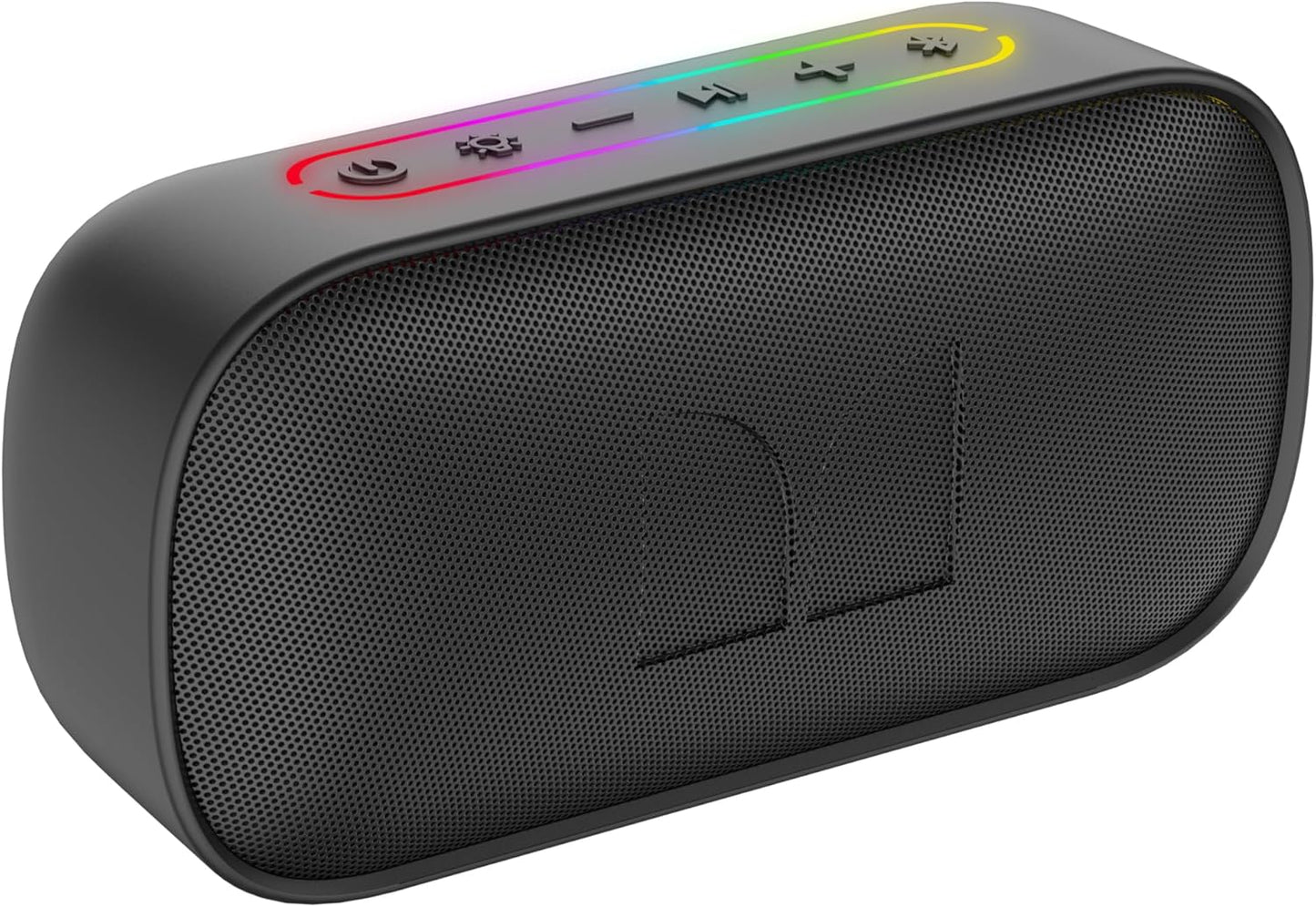 Coluna Portátil Bluetooth Monster S150, 14W, TWS, RGB, À Prova de Água, Preta