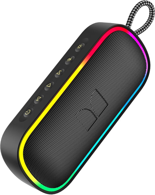 Monster S150 Plus Portable Bluetooth Speaker, 40W, TWS, RGB, Waterproof, Black