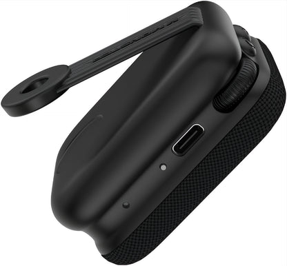 Coluna Portátil Bluetooth Monster Blaster Atom, 6W, à prova de água, Preta